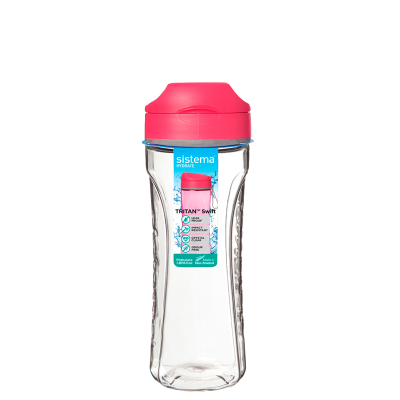 Sistema Dricksflaska Tritan Swift Rosa 1