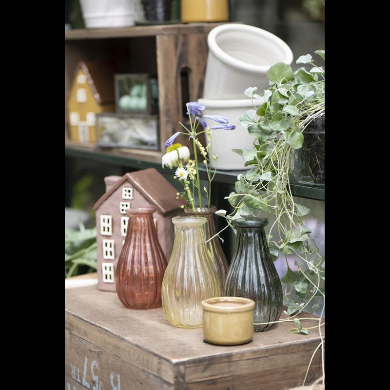 Ib Laursen Ljusstake Hus Nyhavn Brun/beige 3