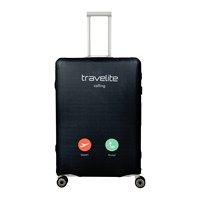 travelite Skyddsöverdrag L Svart motiv