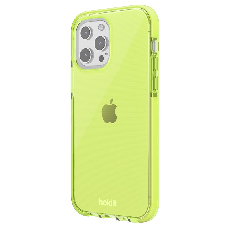 Holdit Mobilcover Seethru Grön iPhone 13 pro 3