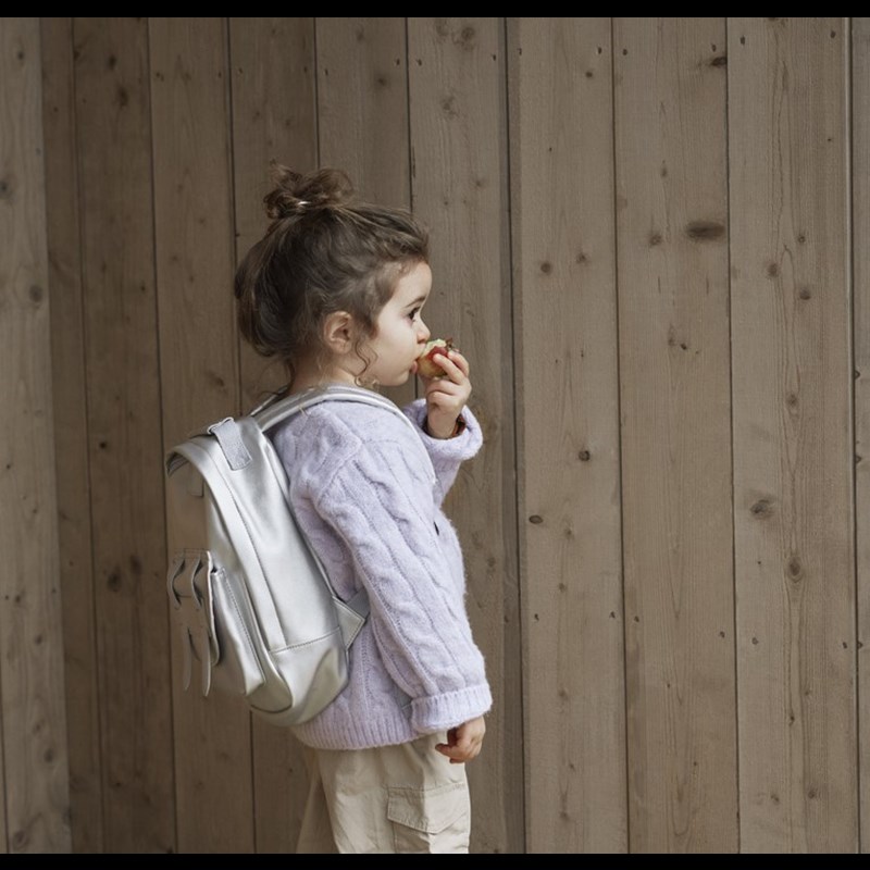 Elodie Rygsæk BackPack MINI Sølv 5