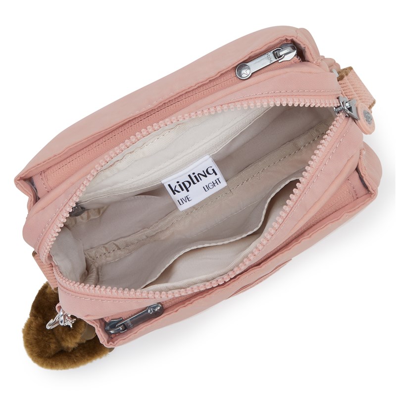 Kipling Crossbody Abanu Rosa 3
