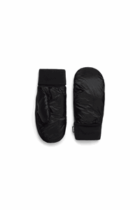 RAINS Luffe Puffer Mittens Ripstop  Sort Str M/L