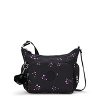 Kipling Crossbody Väska Gabb S Svart/med blommor 1