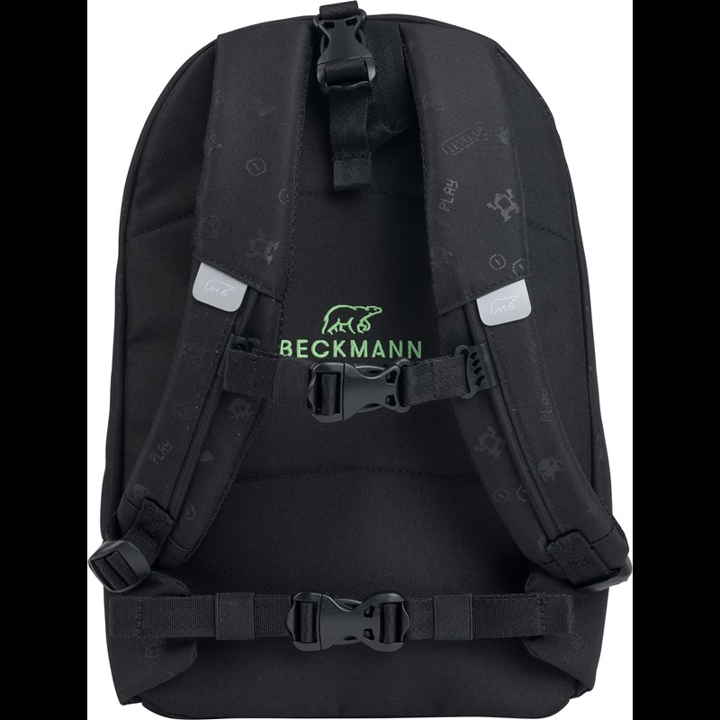 Beckmann Gymnastiktaske Pixel Sort/Sort 4