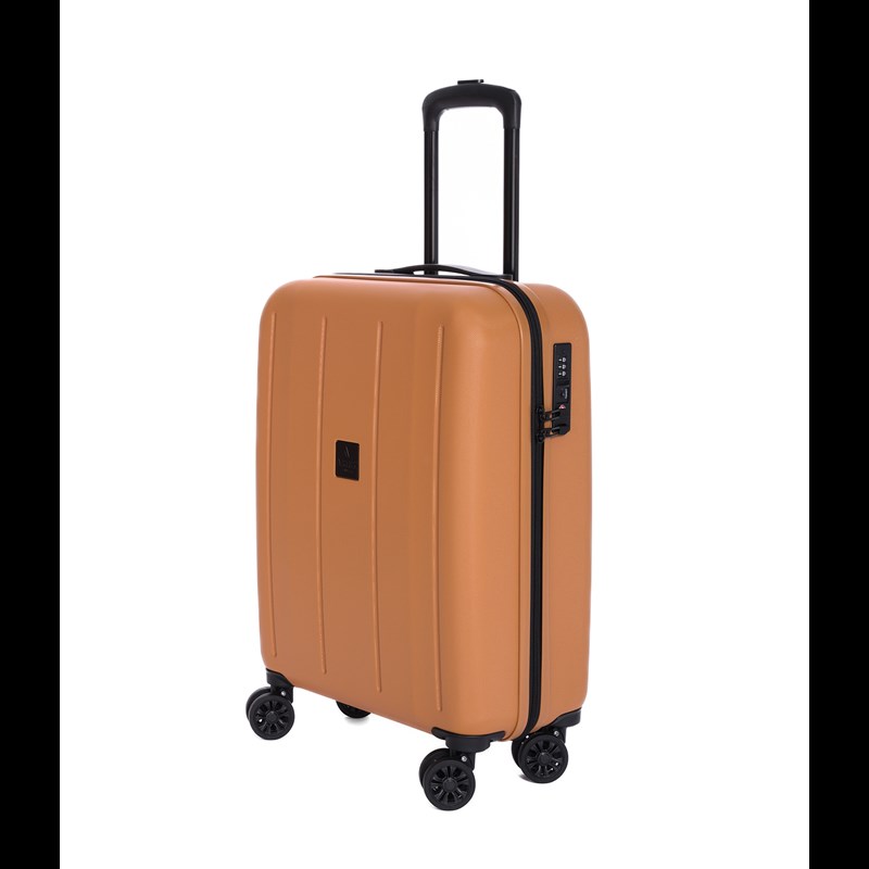 Aries Travel Kuffert Palermo Orange brun 55 Cm 2