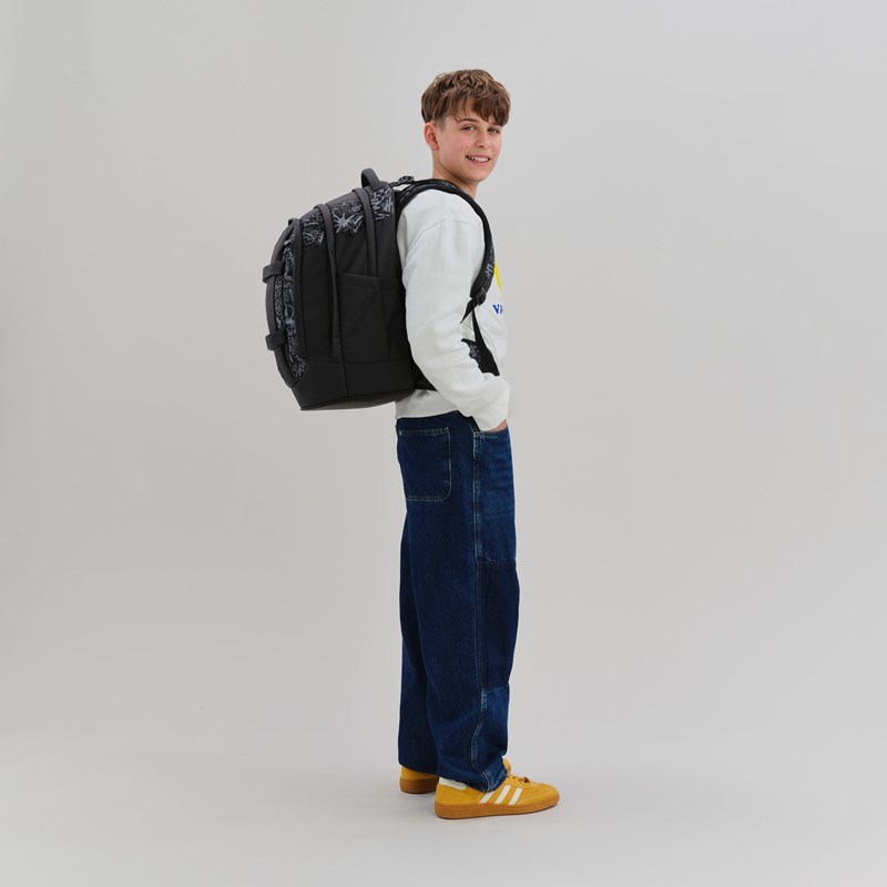 Satch Skoletaske Pack Street Ink Grå 7