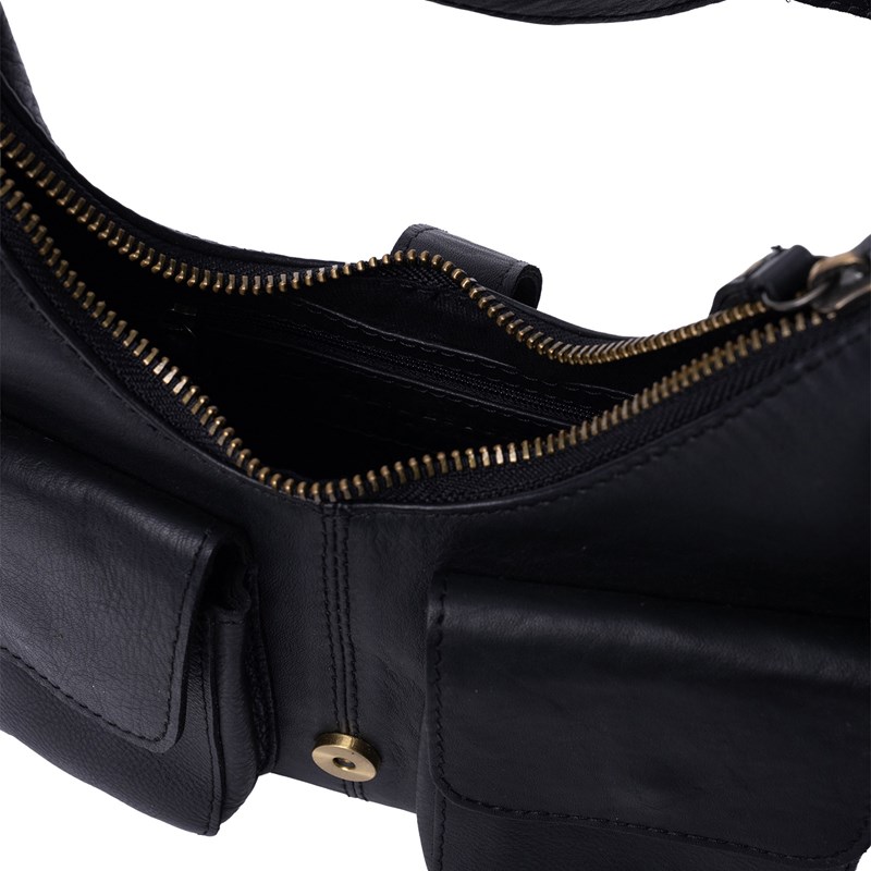 RE:DESIGNED Skuldertaske Solvej Small Sort 6