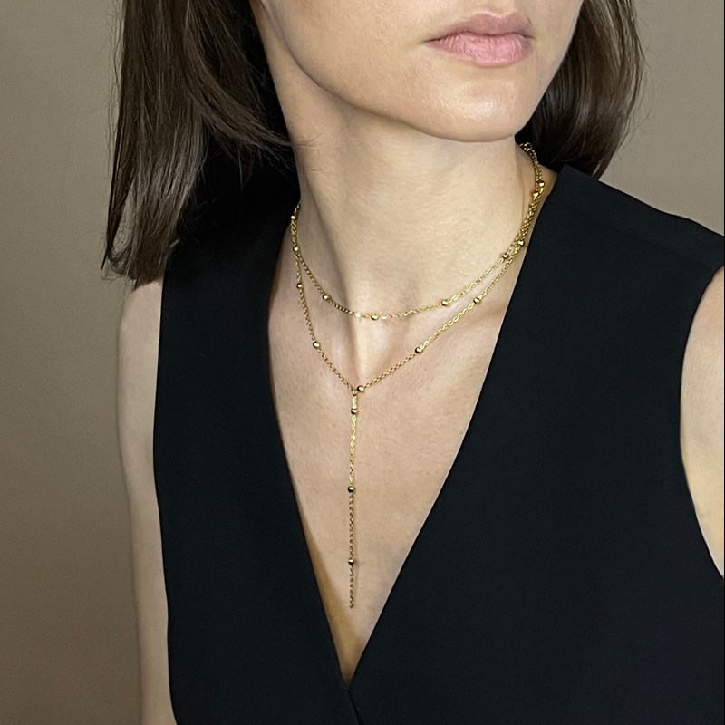 Conmé Halskæde Sao Paulo Guld 4