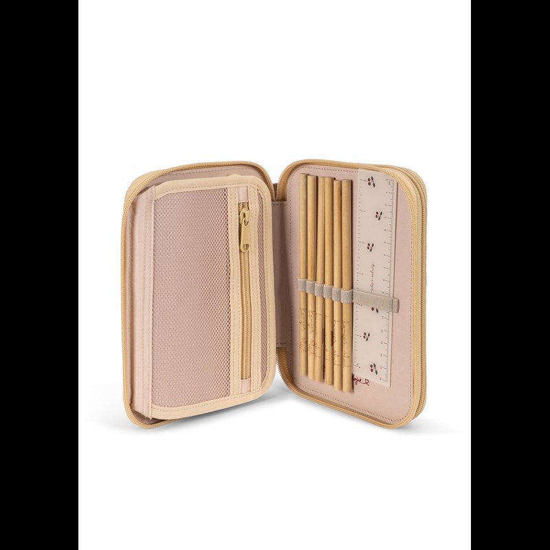 Konges Sløjd Pennfodral Clover Coeur Coloré Creme 6