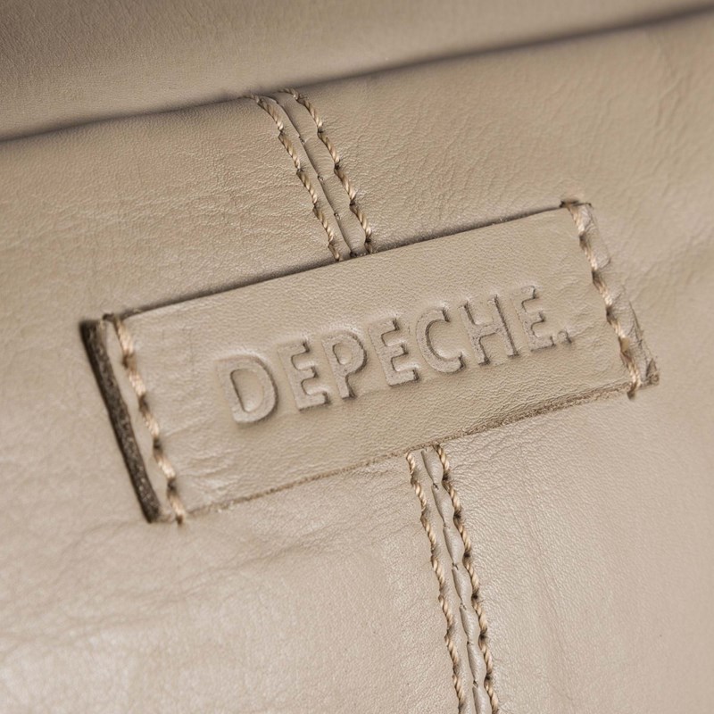 Depeche Bæltetaske Beige/grøn 4