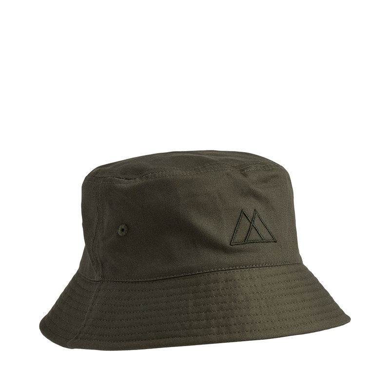 MARKBERG Mobbare Hatt BucketMBG Logo Oliv Grön 2