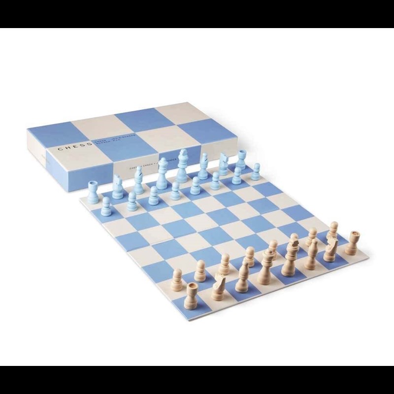Printworks Skakspil Chess Lyseblå 2