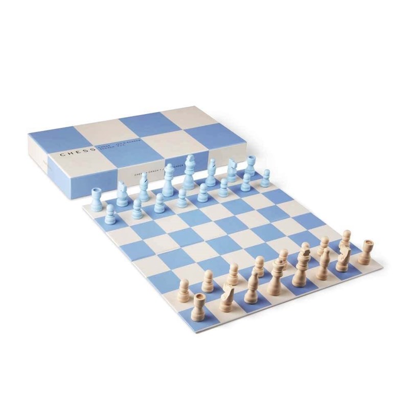 Printworks Skakspil Chess Lyseblå 2