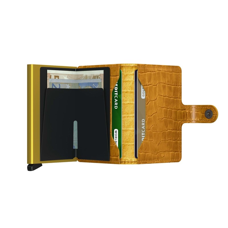 Secrid Korthållare Mini wallet Curry gul 3