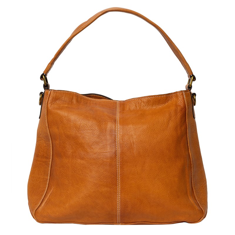 RE:DESIGNED Skuldertaske Lise Big Cognac 1
