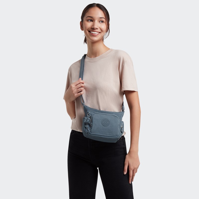 Kipling Crossbody Gabbie Mini Blågrå 2