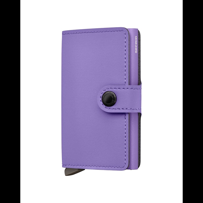 Secrid Miniwallet Lila/vit 1