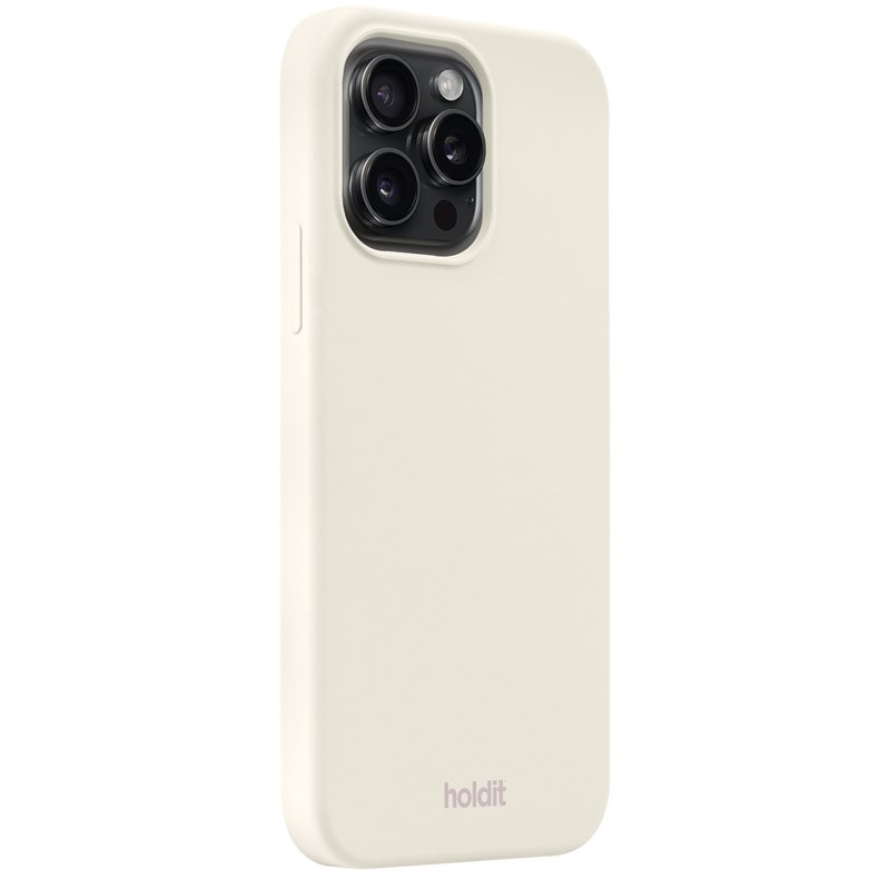 Holdit Mobilcover Soft Linen Creme iPhone 14 Pro Max 2