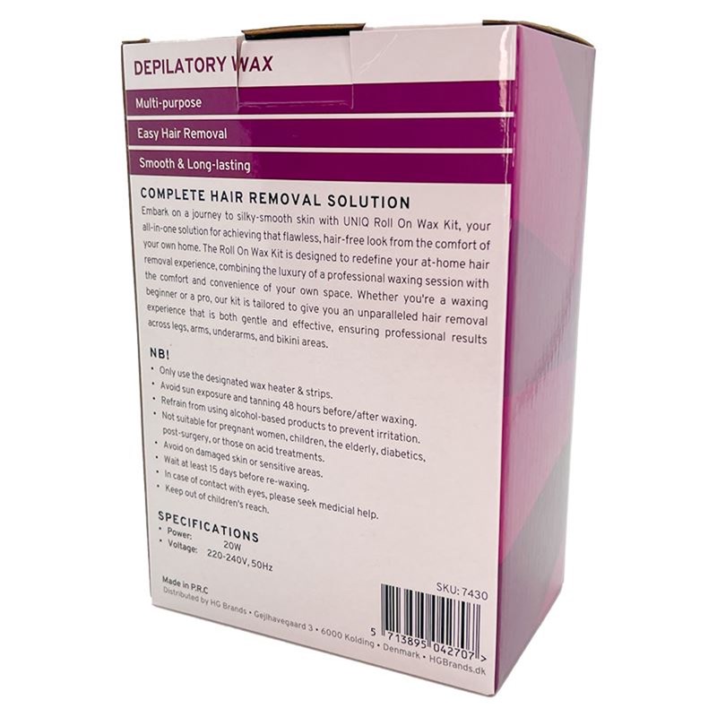 UNIQ Voks Roll On Sæt Multi 8