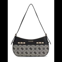 Guess Crossbody Melinda Logo  Sort/grå 1