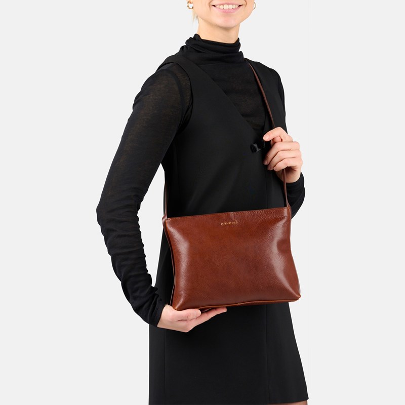 Burkely Crossbody Fine Florence Konjak/brun 2