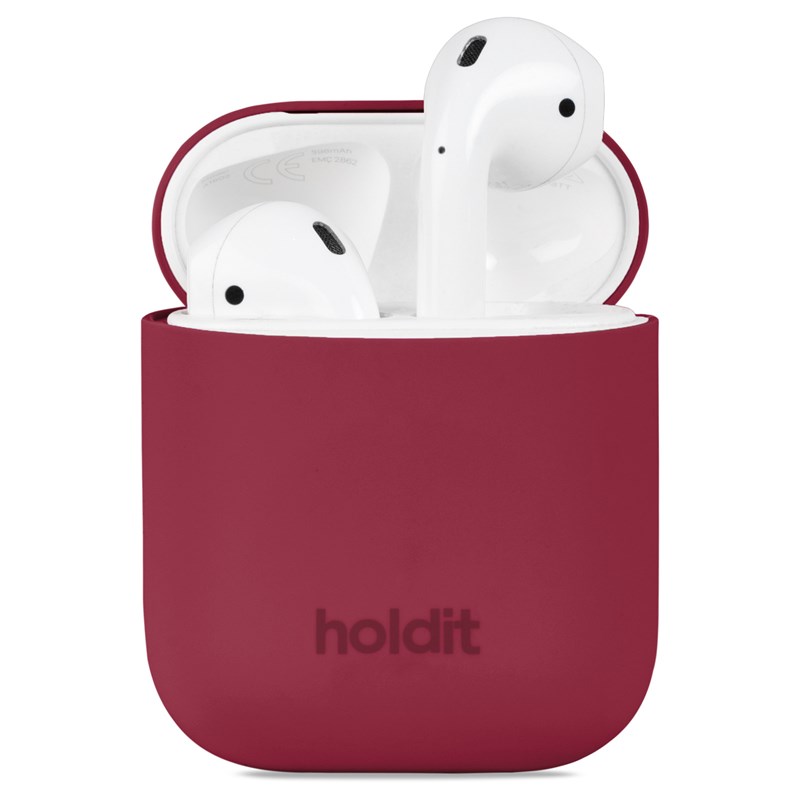 Holdit AirPods case 1&2 Röd Airpods 1/2 1