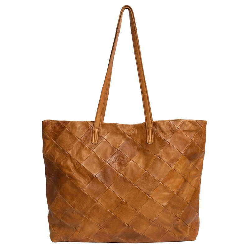 RE:DESIGNED Shopper Gry Cognac 5