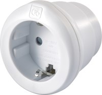 Go Travel Adapter EU-USA Vit 1
