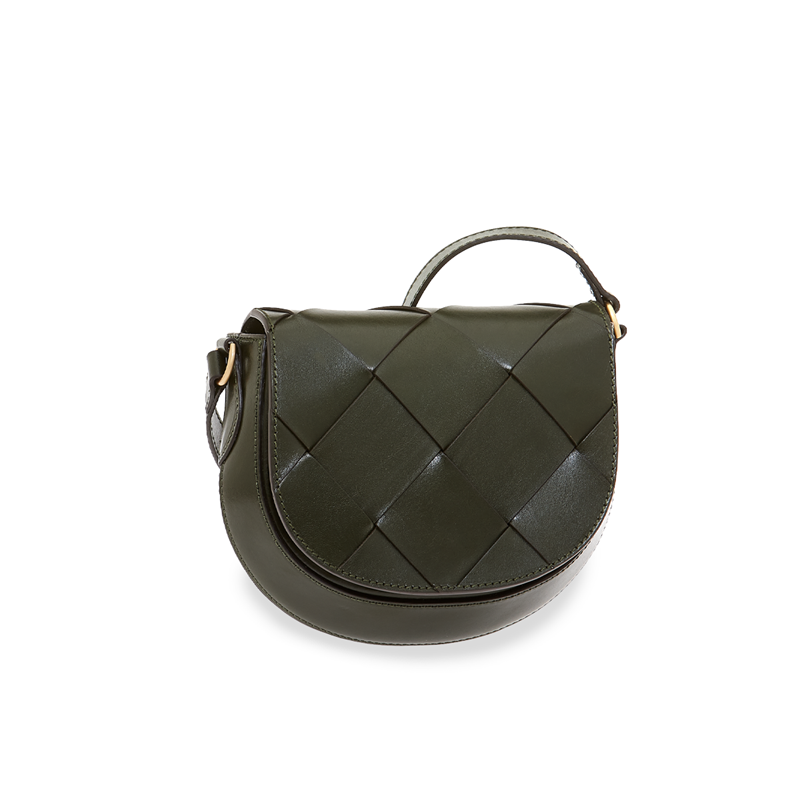 The Bridge Crossbody Bettina Intreccio Grön 1
