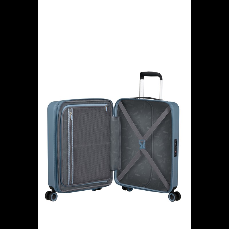 American Tourister Resväska Dynabelt Blå 55 Cm 6