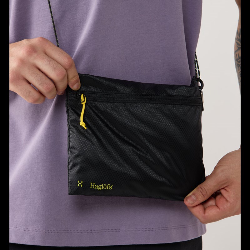 Haglöfs Skuldertaske Flat Accesory Sort 2