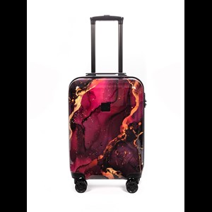 Aries Travel Resväska Seattle 55 Cm Lila/rosa