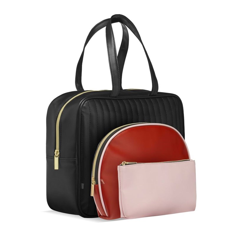 Beauty Secrets by Gillian Jones Toilettaske Beauty Secret 3sæt Rød/sort 2