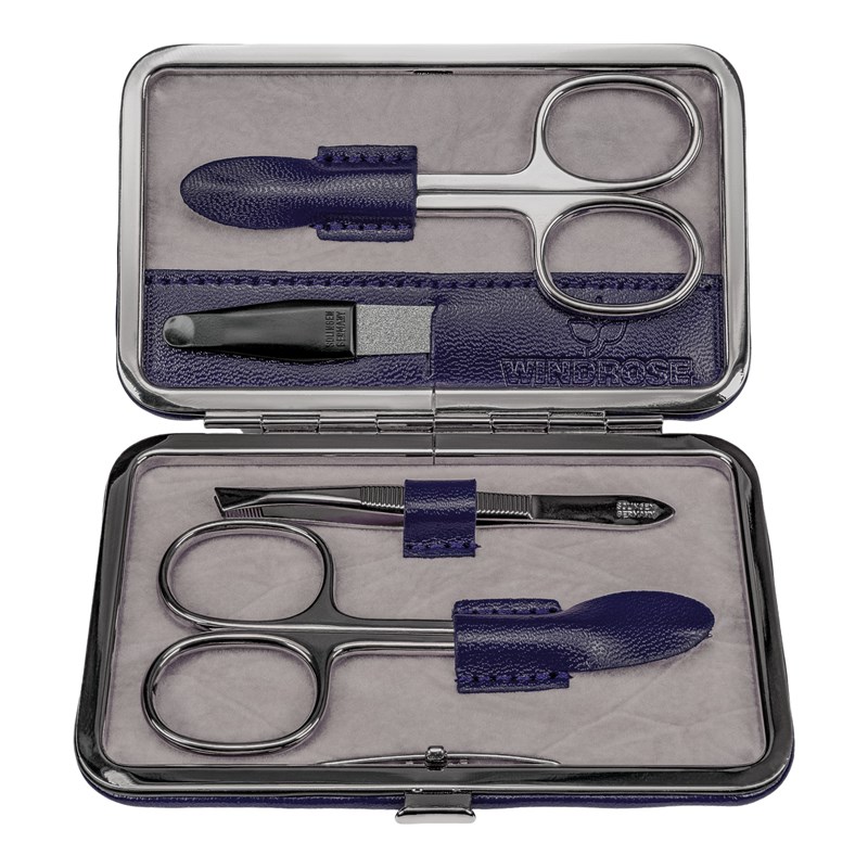 Windrose Manicuresæt Merino M. blå 5