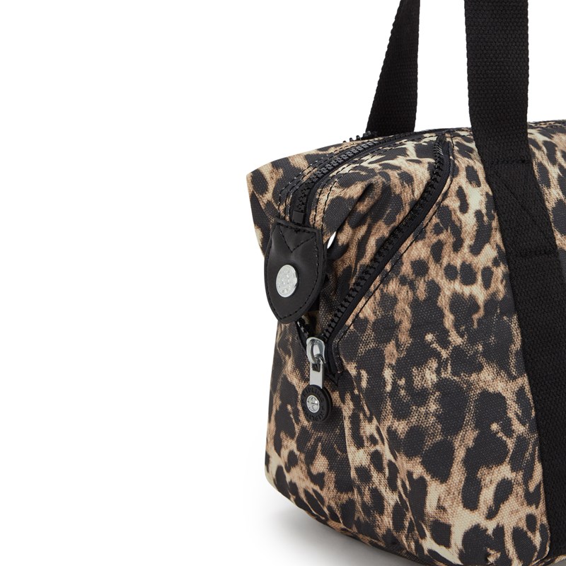 Kipling Axelremsväska Art Mini Leopard 6