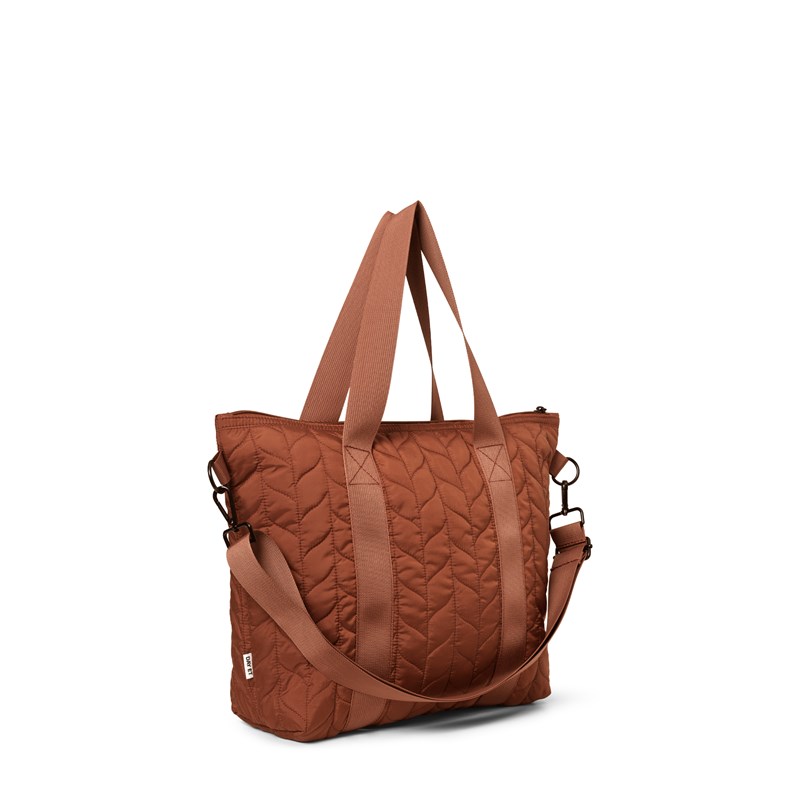 DAY ET Shopper Day RE-Q Leaf  Brun/rød 2