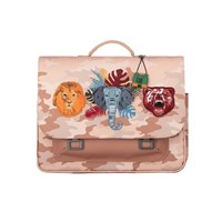 Jeune Premier Skolväska Retro Wildlife Sand 1