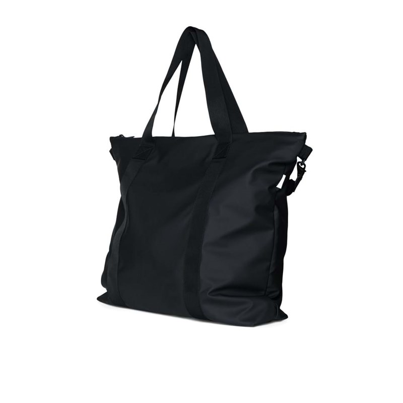 RAINS Shopper Tote Bag Svart/Svart 2
