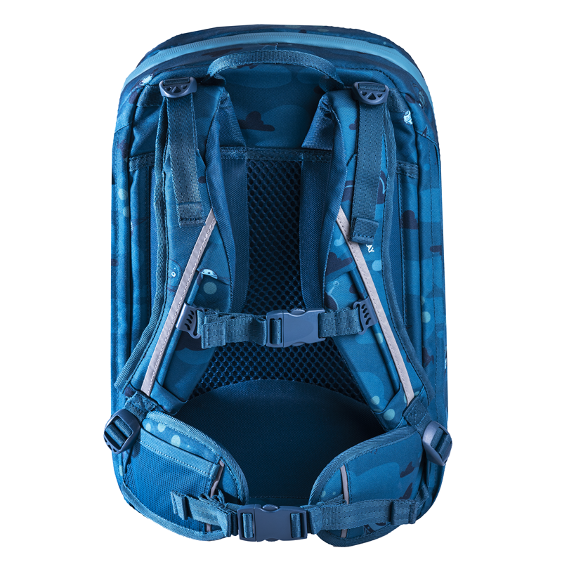 Frii of Norway Skoletaske Expand Ninja Blå 4