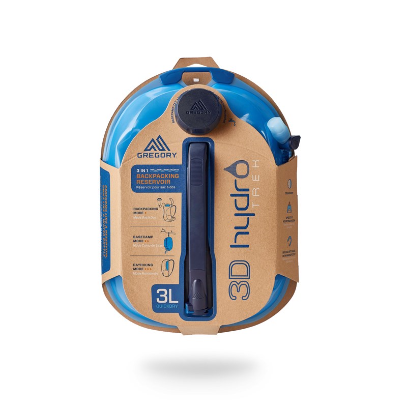 Gregory Dryckesbehållare 3D Hydro Rese Blå 3