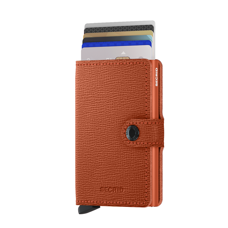 Secrid Kortholder Mini wallet Orange brun 2
