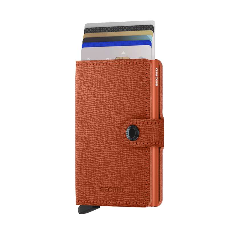 Secrid Kortholder Mini wallet Orange brun 2