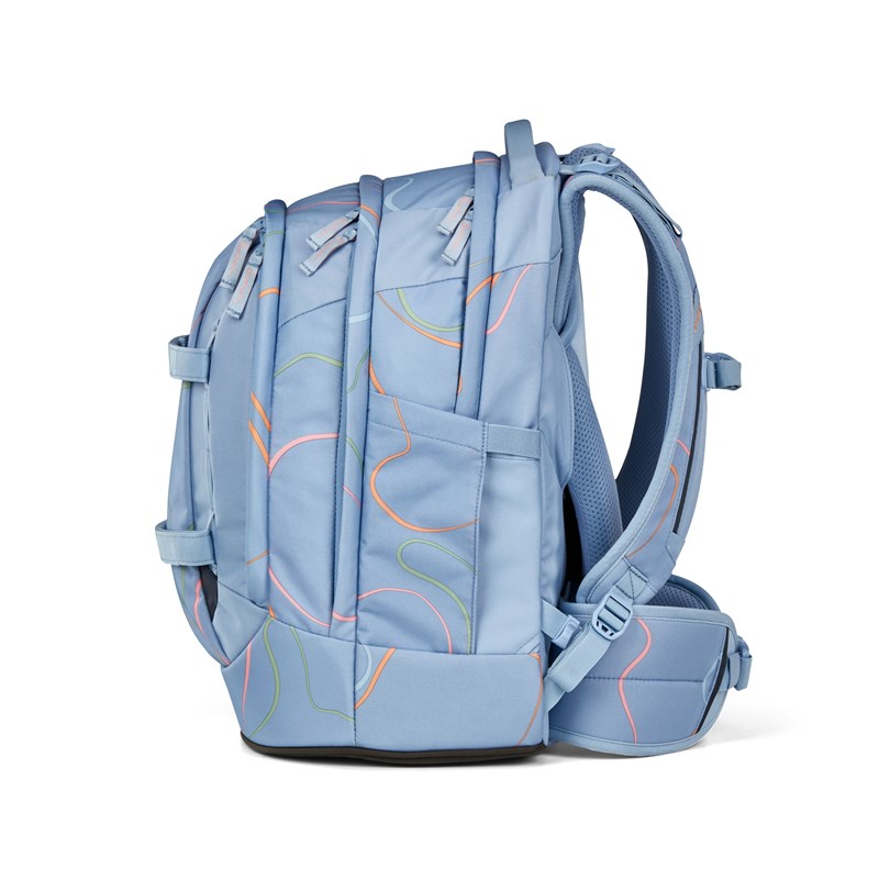 Satch Skoletaske Pack Vivid Blue Ice blue 6