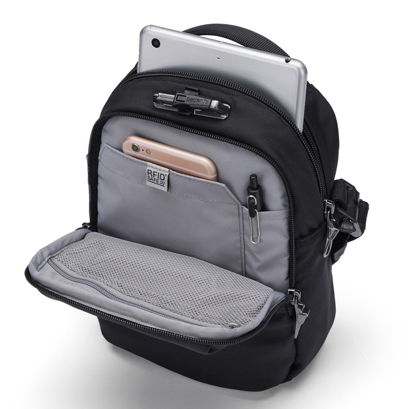 Pacsafe Skuldertaske Dark Black 7