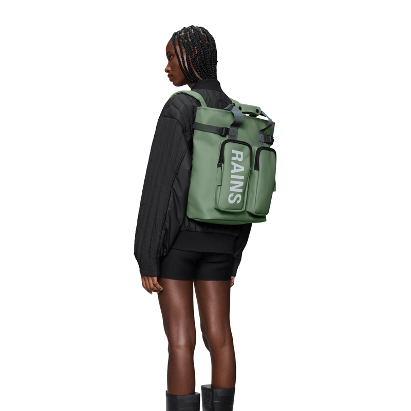 RAINS Ryggsäck Texel Tote Backpack Blad grön 2
