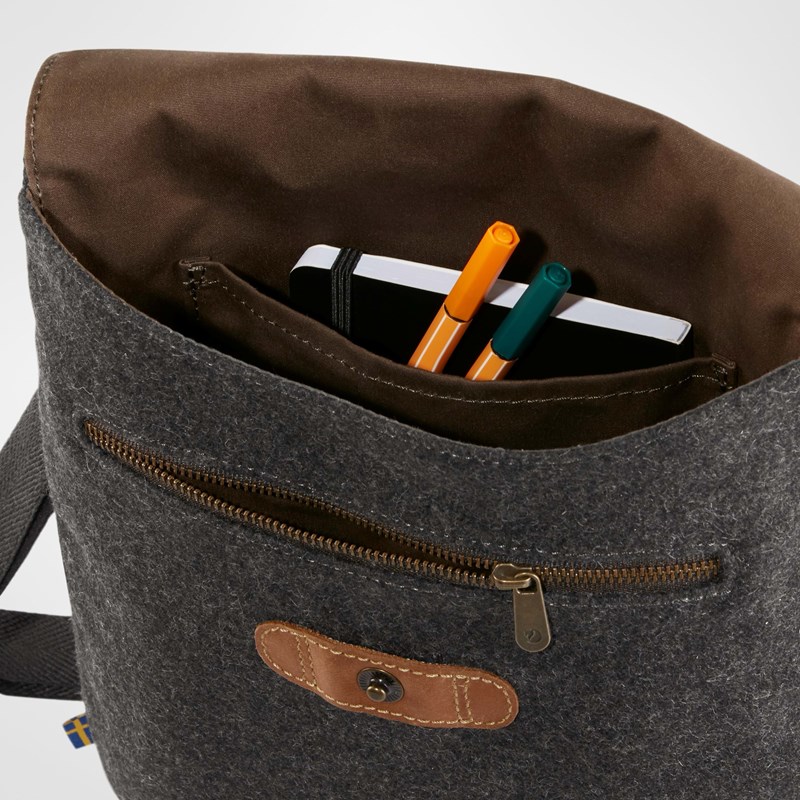 Fjällräven Skuldertaske Norrvåge Pocket M. Grå 3