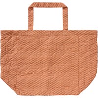 Ib Laursen Shopper Quiltet Orange Mønster 1