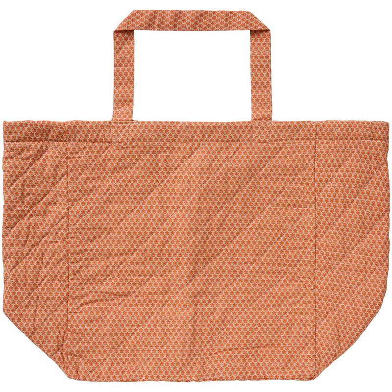 Ib Laursen Shopper Quiltet Orange Mønster 1