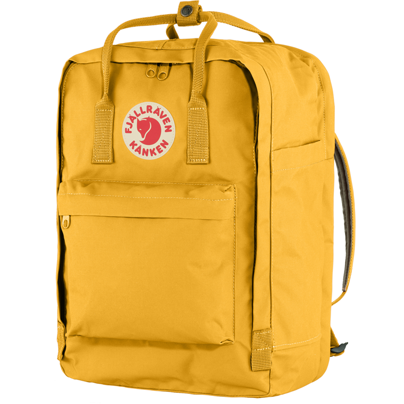 Fjällräven Ryggsäck Kånken Laptop Gul 17" 4